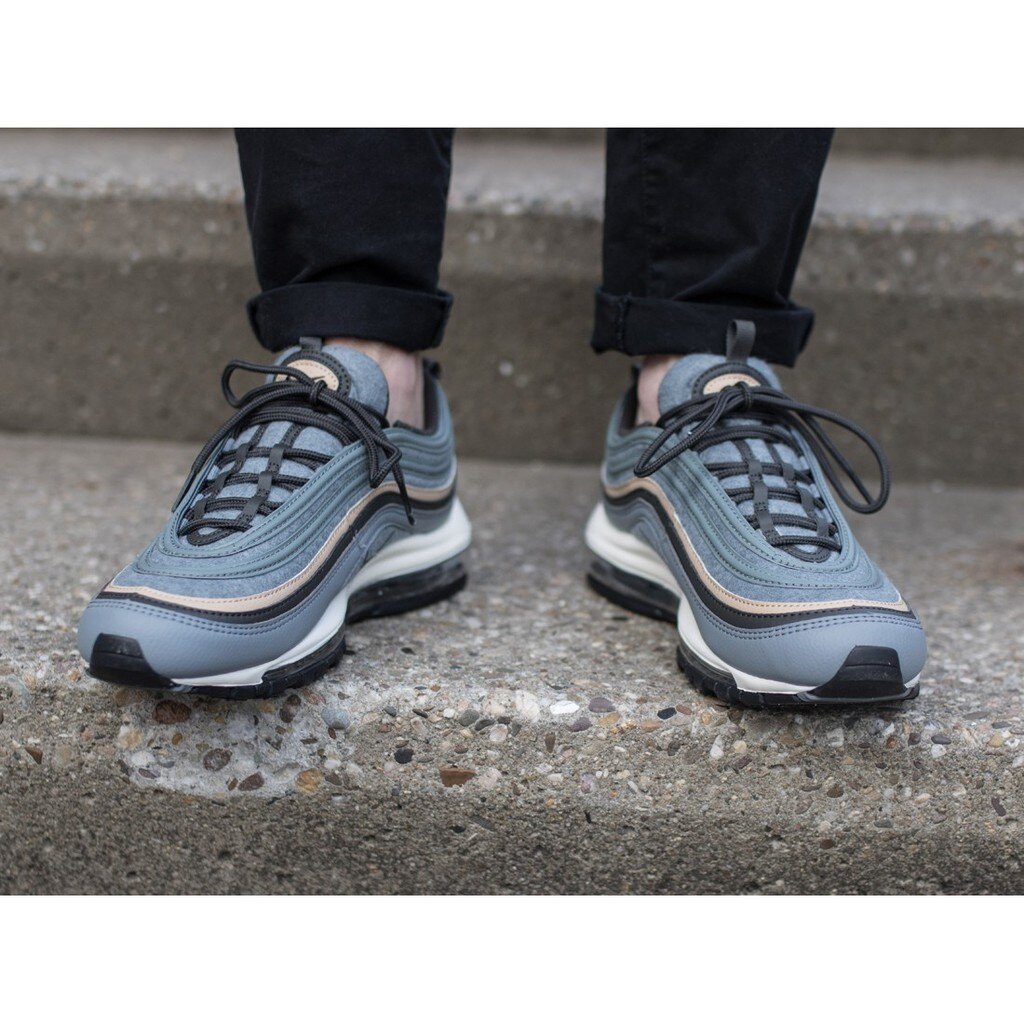 【日本海外代購】Nike Air Max 97 Premium Cool Grey 鐵灰 男女 312834-003
