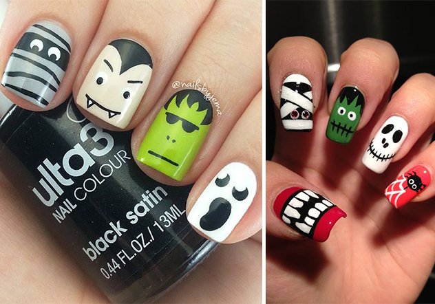 萬聖節美甲