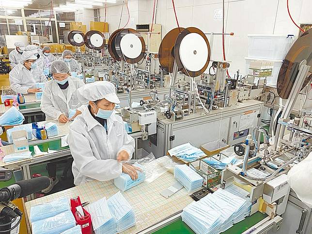 口罩產能 下周一將衝千萬片