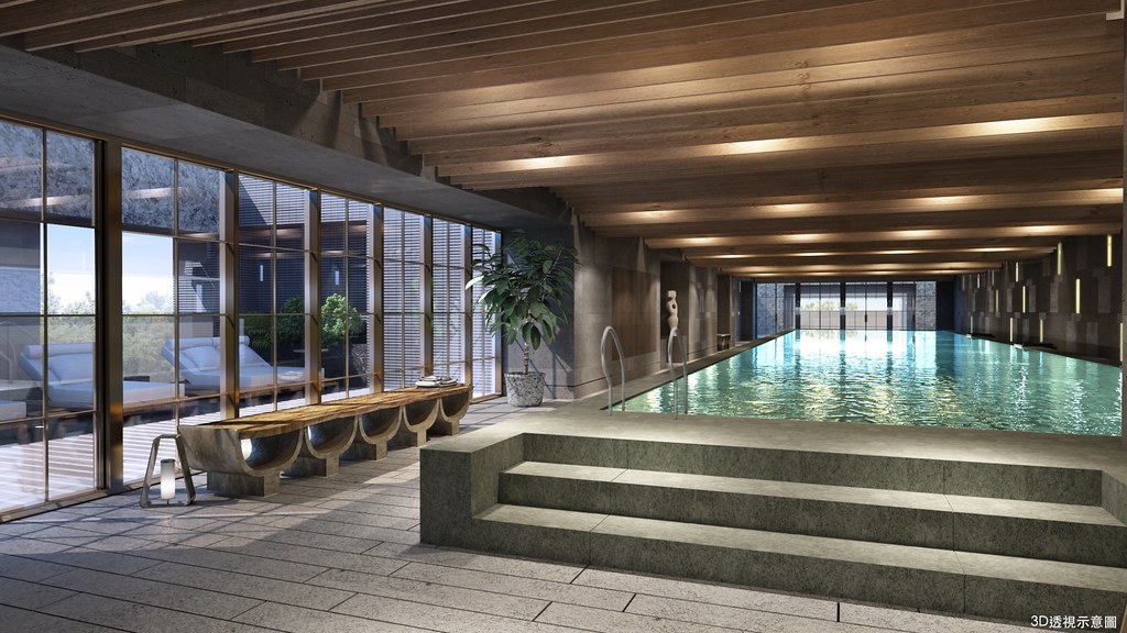 25米四季溫水泳池