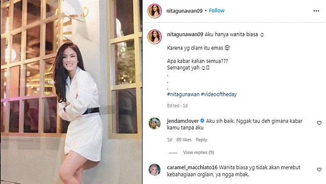 Nita Gunawan wanita yang dikabarkan selingkuhan Raffi Ahmad