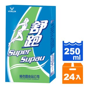 【免運直送】舒跑運動飲料鋁箔包250ml(24瓶/箱)【合迷雅好物商城】