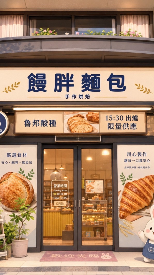 饅胖麵包
