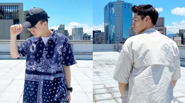 穿素 Tee 膩到爆！編輯示範 「短袖襯衫穿搭」全攻略，變形蟲、丹寧風、素色襯衫一次穿給你看～