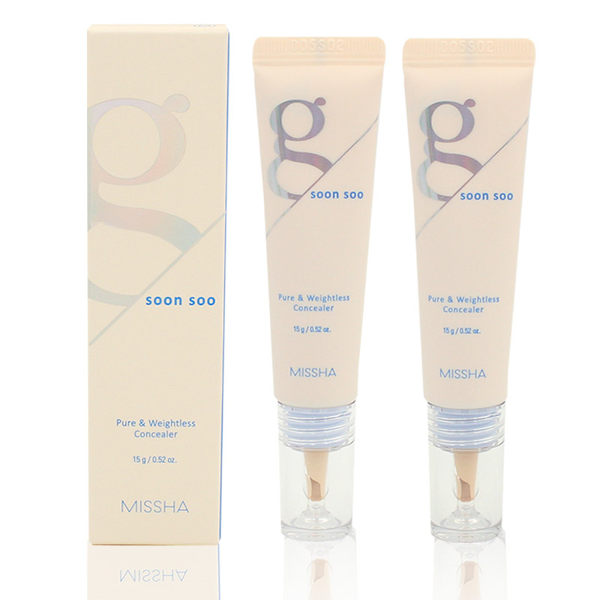 Missha 輕盈遮瑕膏 15g 白皙/自然 兩款可選 ◆86小舖 ◆