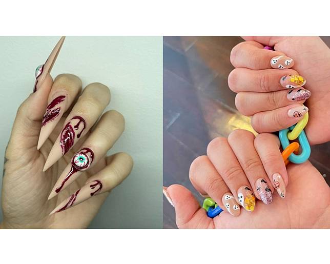 9 Ide Nail Art Bertema Halloween. Siap untuk Mendekorasi Kuku Seram Tahun ini?