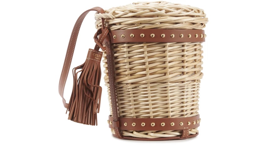 CELINE Basket Mini Bucket Bag