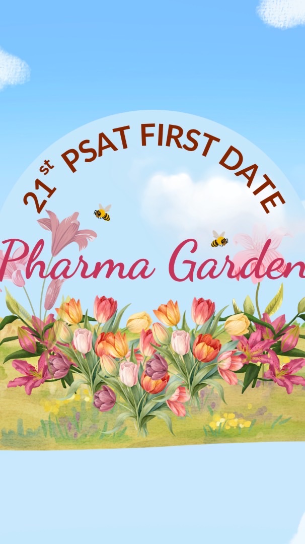 HCU x First date Pharma garden 21th🌸