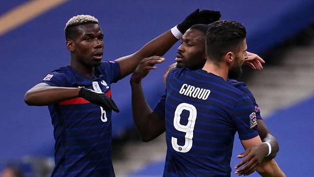 Paul Pogba di Timnas Prancis Euro 2020 Copyright: United in Focus