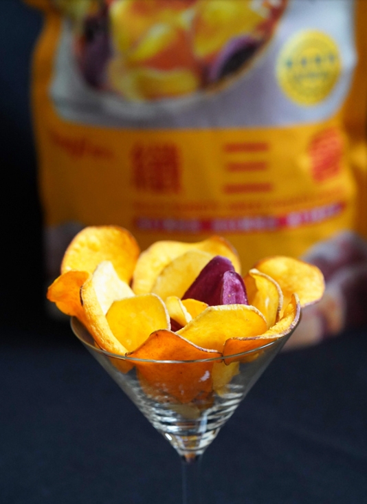 追劇、露營、聚會人手一包「纖三薯地瓜片」涮嘴又滿足