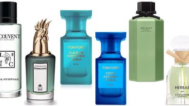 夏末必收小清新香氛推薦！TOM FORD潘海利根GUCCI歐舒丹......