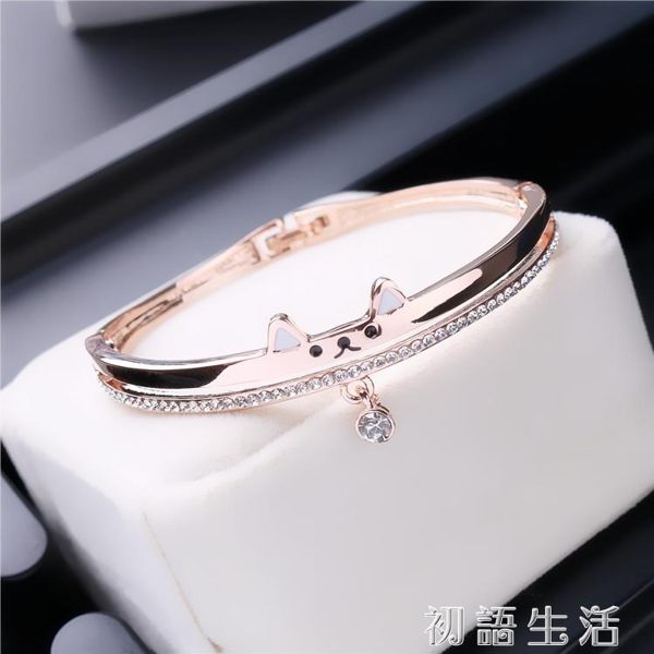 日韓甜美百搭手鐲手錬女韓版簡約學生森系閨蜜清新首飾生日禮物 初語生活