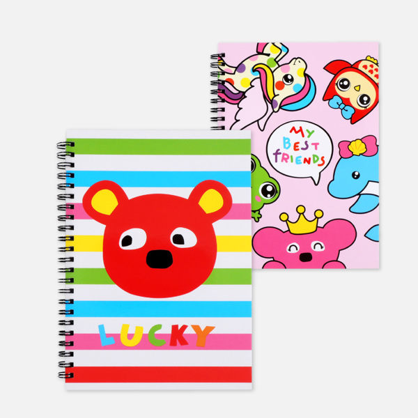 WHY AND 1/2 普普熊筆記本 多色可選