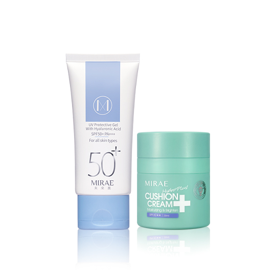 【未來美肌本保濕防曬水凝乳】是防曬乳，也是妝前乳，長效防曬/保濕提亮/一抹完成韓國保濕酵母成分+獨特水凝乳質地「冬眠水仙精萃」+「山花精萃取」，抑制黑、深入白，暗沉神隱乳白色質地自然潤色不死白，長時間