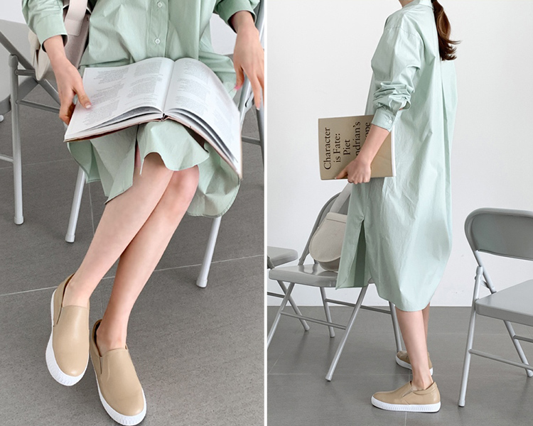 休閒懶人鞋搭配