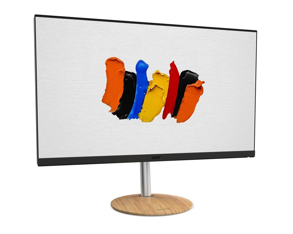 Acer ConceptD 系列 CM7321K 螢幕採用 Mini LED 作為背光源，可單獨調整 1152 區背光亮度