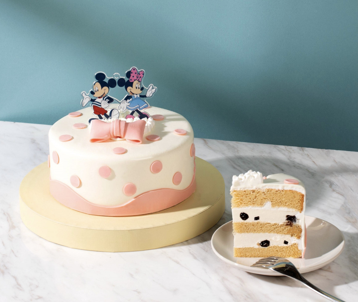 BAC聯手迪士尼推米奇米妮太妃香草雪蛋糕