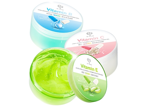 我的心機~蘆薈+維他命E舒緩／薏仁+維他命C亮白／玻尿酸+維他命B鎖水 保濕凝膠(300ml)【D041275】