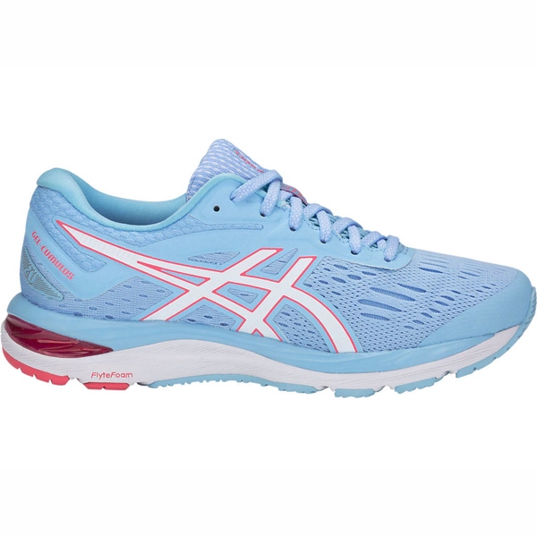 Asics Gel-Cumulus 20 D [1012A006-402] 女鞋 運動 慢跑 休閒 寬楦 水藍 亞瑟士