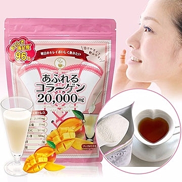 首創20,000mg超高單位n愛文芒果風味,頂級美味n(商品外包裝有摺痕 不介意在下單)