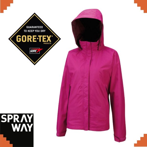 【SPRAYWAY 英國 維納斯 Gore-Tex 兩件式防水100刷毛《酒紅》】2982/出國旅遊/賞雪/登山