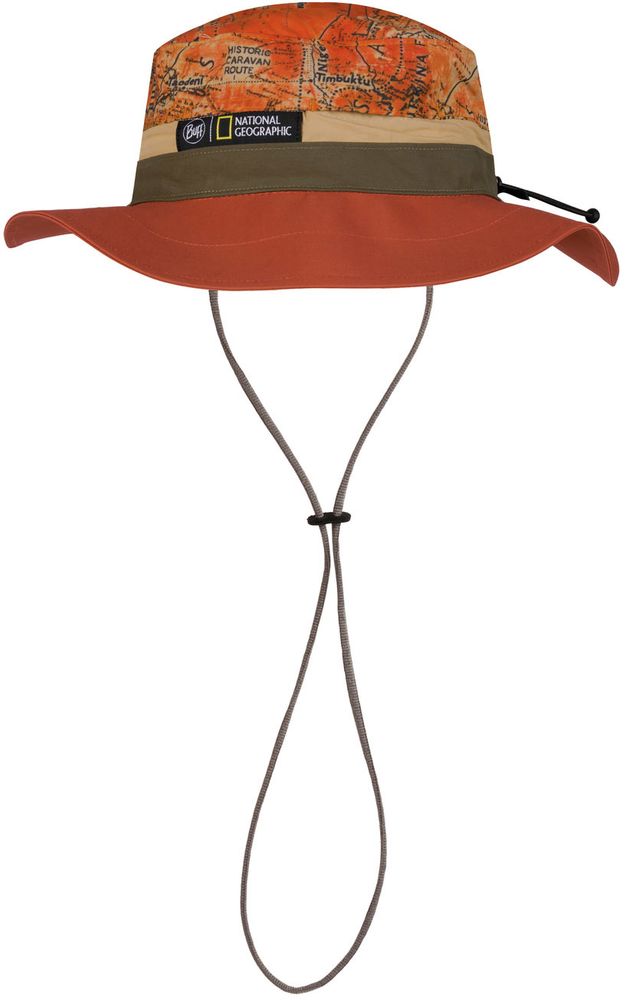 【【蘋果戶外】】BF122618 BUFF 西班牙 可收納圓盤帽 國家地理頻道 鐵鏽遊牧 S/M 54-57.5CM 大盤帽