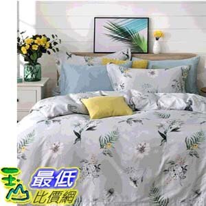 [COSCO代購] W126836 Don Home 雙人加大300TC純棉被套床包六件組 - 鳶尾