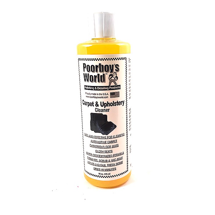 Poorboy's World Carpet & Upholstery Cleaner(窮小子地毯/布料清潔劑)16oz