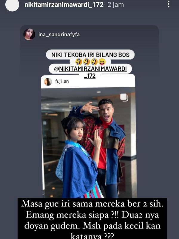 Unggahan Nikita Mirzani. (Foto: Instagram @nikitamirzanimawardi_172)