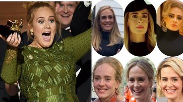 暴瘦 Adele 被狂指神似 《美國恐怖故事》香蕉姐 Sarah Paulson，她首度驚恐回應！
