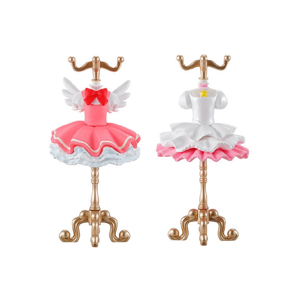 BANDAI 轉蛋 扭蛋 庫洛魔法使 服裝飾品架 衣架 首飾座 一組2入 【酷比樂】