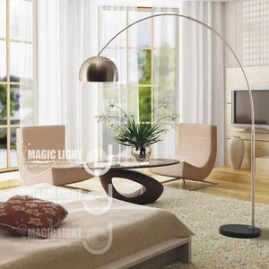 【光的魔法師 Magic Light】中型釣魚落地燈 大理石底座