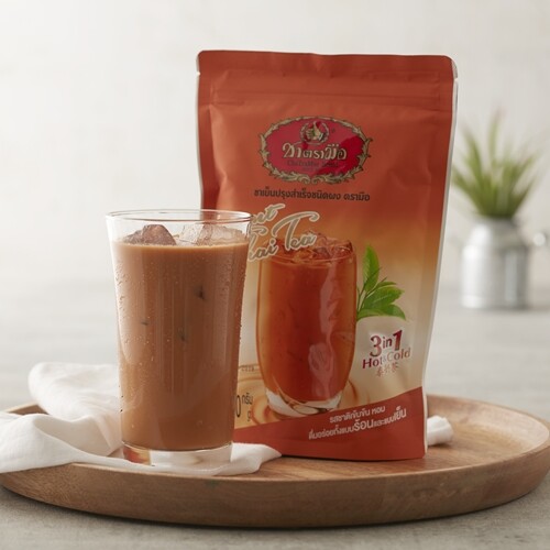 正宗泰國手標三合一泰式奶茶 (500g大包裝 泰奶 泰式奶茶 飲料 沖泡