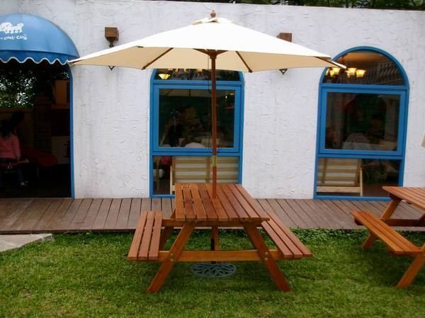 Brother Club~兄弟牌原木休閒啤酒桌(5尺)~舒適大方實用性佳~烤肉品茗必備!!