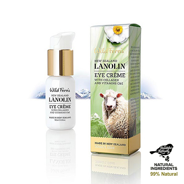 ★喚醒眼肌彈力n★膠原蛋白&綿羊油兩大逆齡成分n★保濕精華駐守、抵擋老化、均勻膚色n★紐西蘭原裝進口