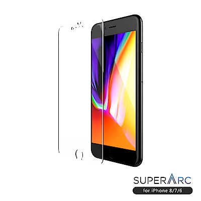 SUPER ARC iPhone專用 2.5D大導角9H強化玻璃保護膜