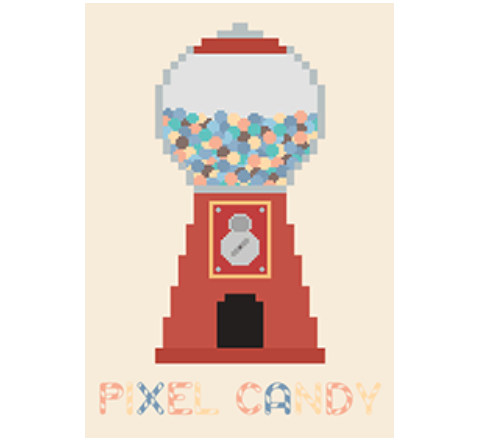 PIXEL CANDY PASTEL