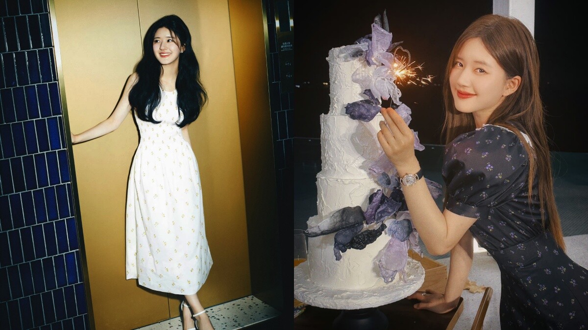 趙露思印花單品穿搭技巧3:印花選小不選大