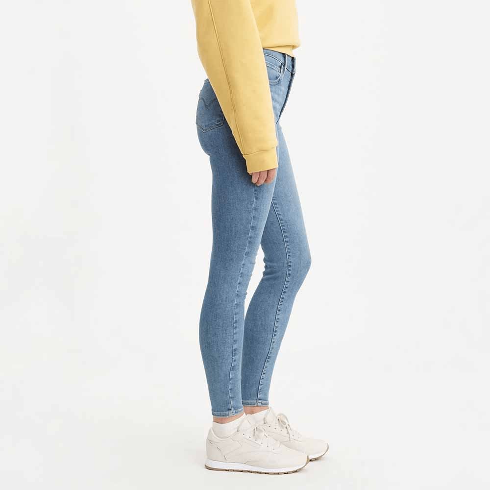 貨號：52797-0124levis 女款 720高腰超緊身窄管 / 超彈力牛仔褲 / 淺藍水洗 / lyocell天絲棉