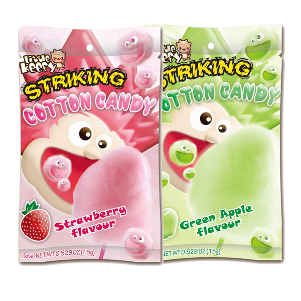 【STRIKING索勁】夢幻棉花糖12包組 15g/包(草莓、青蘋果兩種口味)