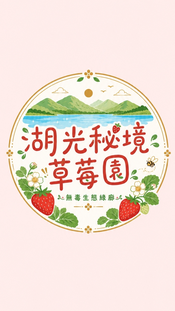 湖光秘境無毒草莓園 自產自銷🍓