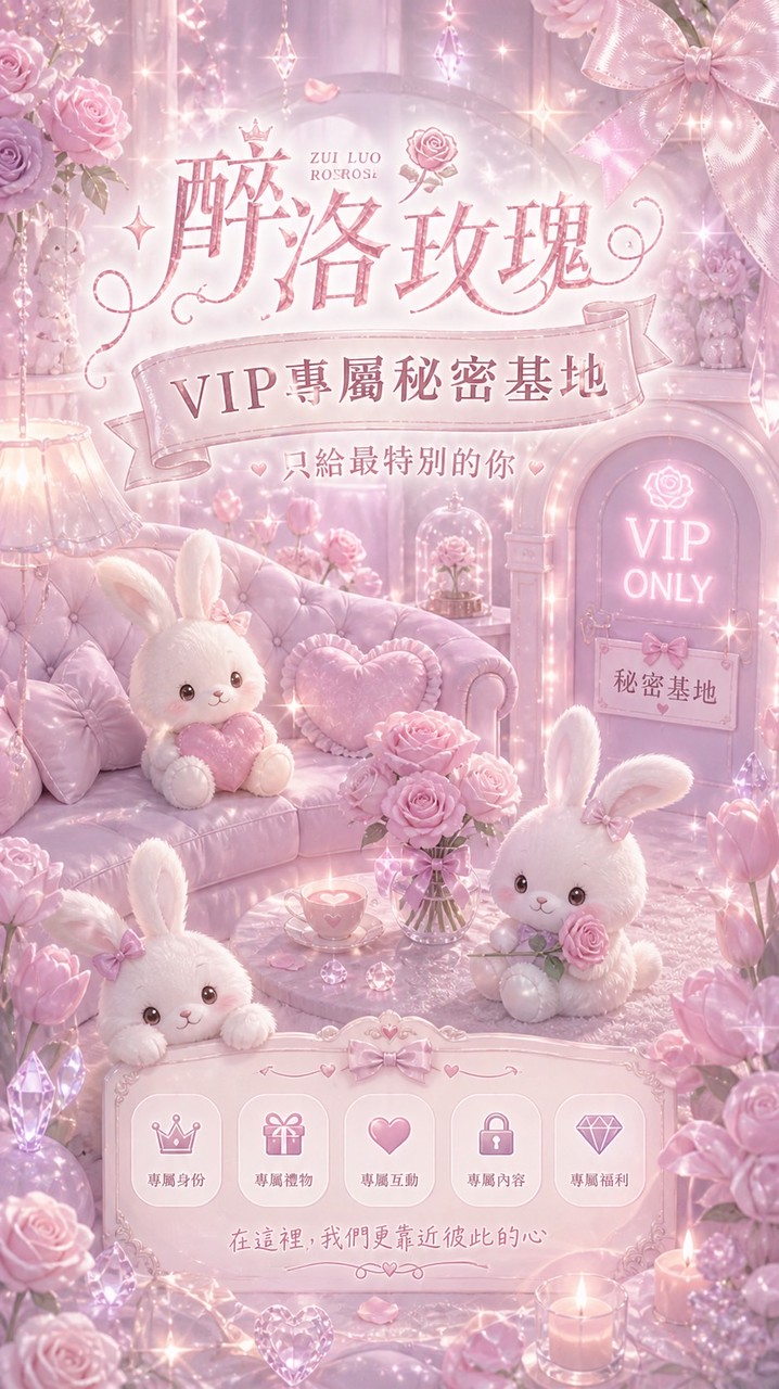 🥀醉洛玫瑰｜VIP專屬秘密基地💗