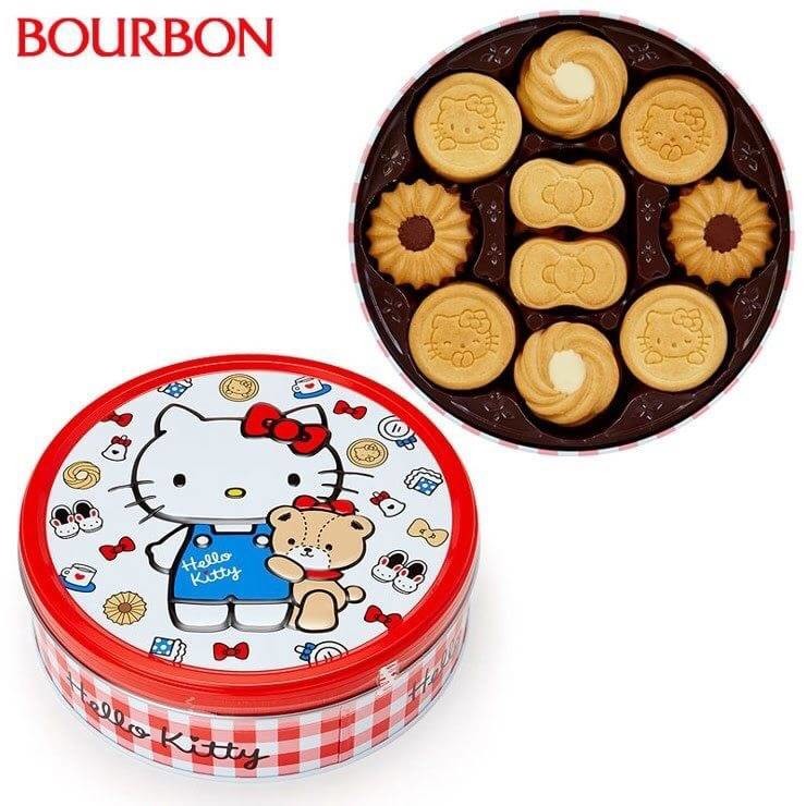 北日本長年熱銷Bourbon Hello Kitty 可可/奶油餅乾禮盒任選(無提袋)