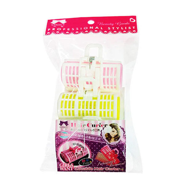 巧思 28mm透氣髮捲 (3入)