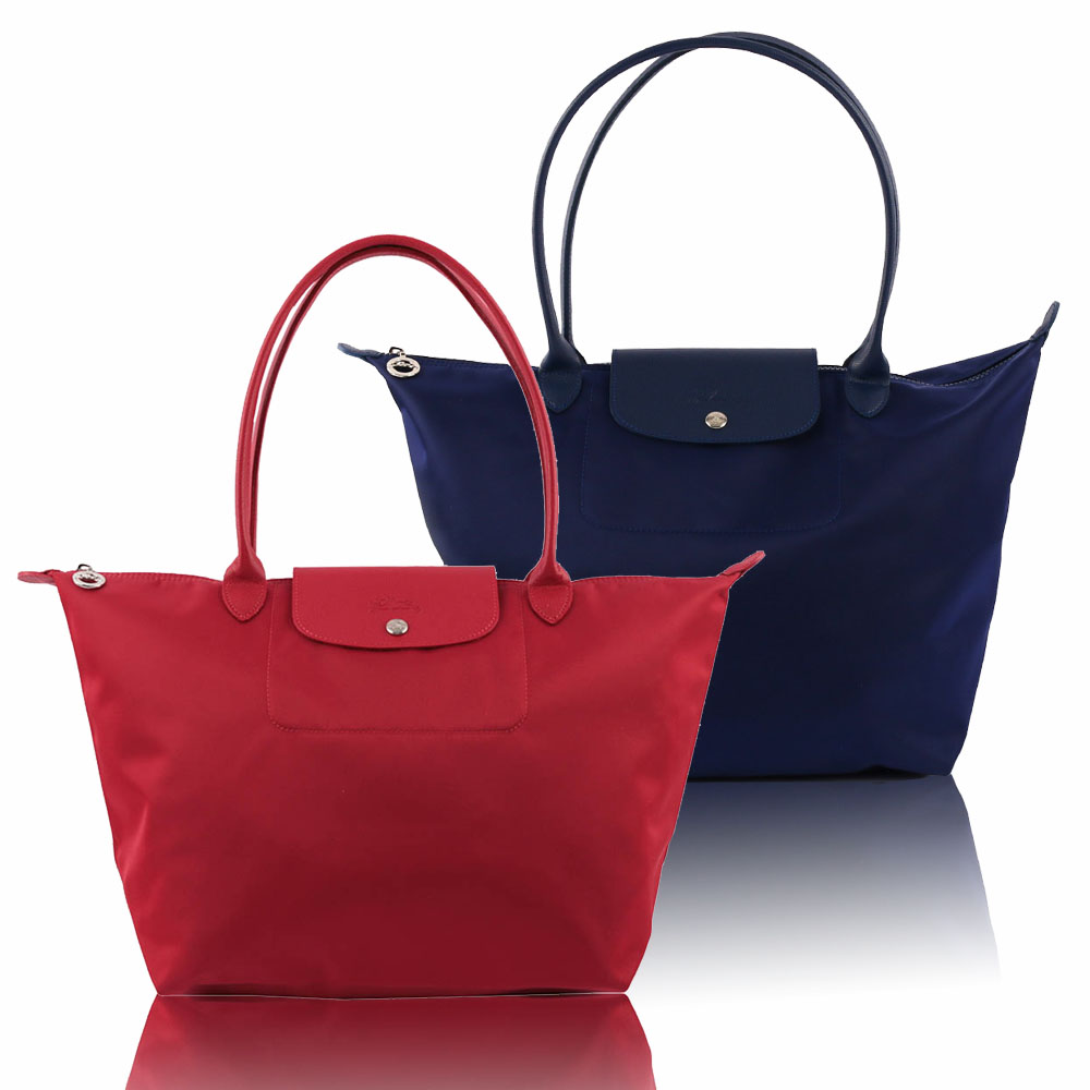 LONGCHAMP M號長把厚款尼龍肩背包Le Pliage Neo (任選) 1899 578