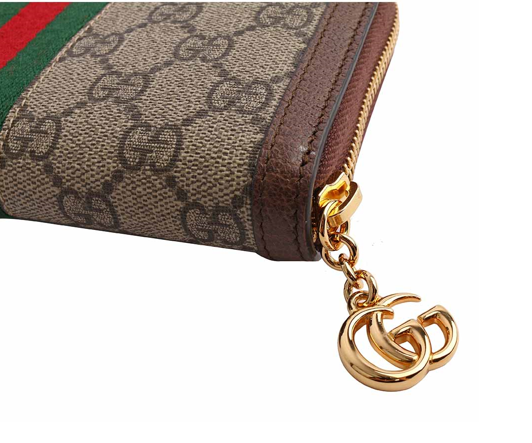 GUCCI Ophidia 拉鍊長夾