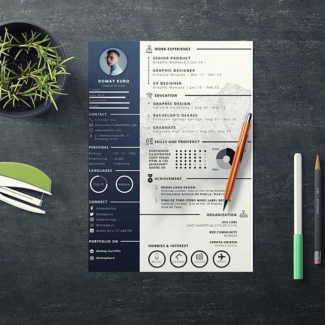 16 Cara Membuat Cv Kreatif Yang Bikin Kamu Diterima Kerja