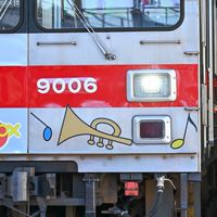 東急電鉄の試運転電車を回送幕にする会