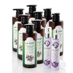 La vita白麝香SPA養護香氛洗髮（8＋2）組
