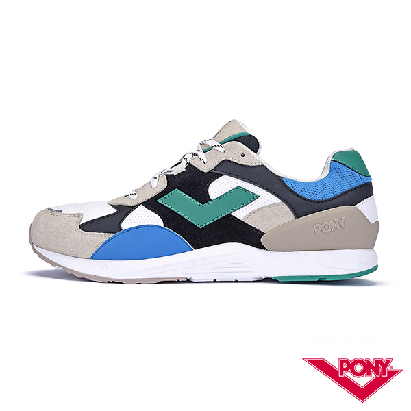 鞋頭配置機能反光跳脫常規的色塊拼接設計異材質混搭無極限的變化後跟穩定平衡片